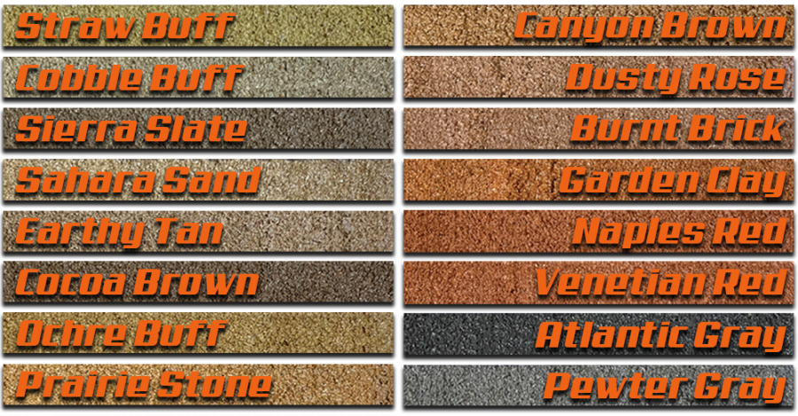CurbColor™ Swatches